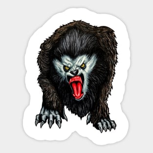 werewolf from london Sticker